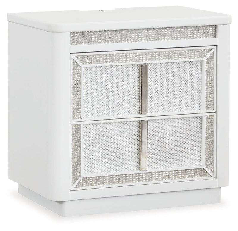 Chalanna Upholstered Storage Bed, Dresser, Mirror, Chest & Nightstand, Bedroom Set