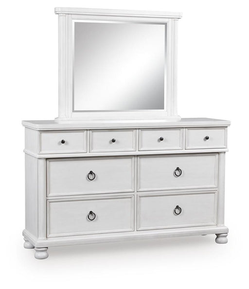 Chadworth Mirrored Dressers Antique White