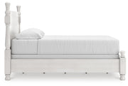 Rowlenstown Poster Bed, Dresser, Mirror & Nightstand, Bedroom Set