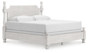 Rowlenstown Poster Bed, Dresser, Mirror & Nightstand, Bedroom Set