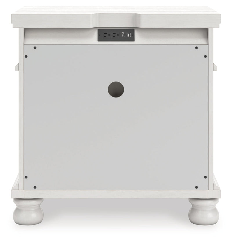 Chadworth Three Drawer Night Stand