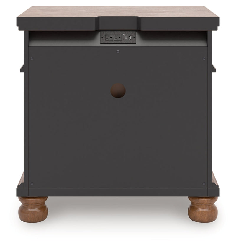 Chadworth Three Drawer Night Stand
