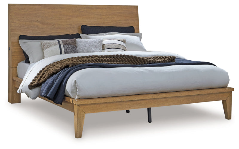 Sherbana Panel Bed