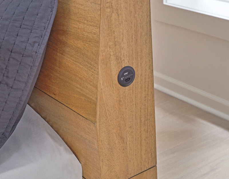 Sherbana Panel Bed