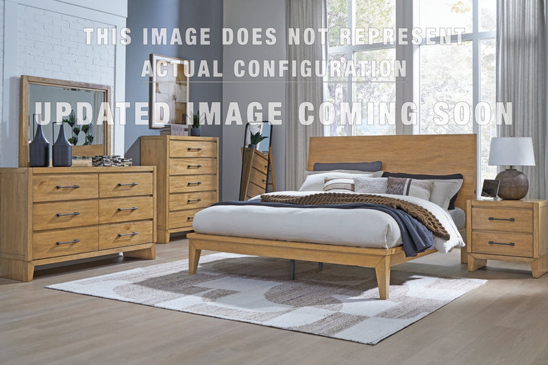 Sherbana Panel Bed, Dresser, Mirror, Chest & Nightstand, Bedroom Set