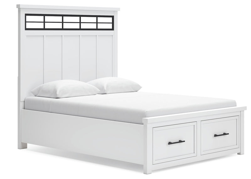 Ashbryn Panel Storage Bed