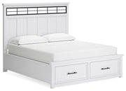 Ashbryn Panel Storage Bed, Dresser, Mirror, Chest & Nightstand, Bedroom Set