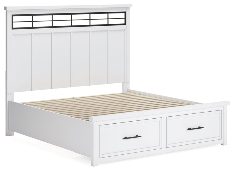 Ashbryn Panel Storage Bed