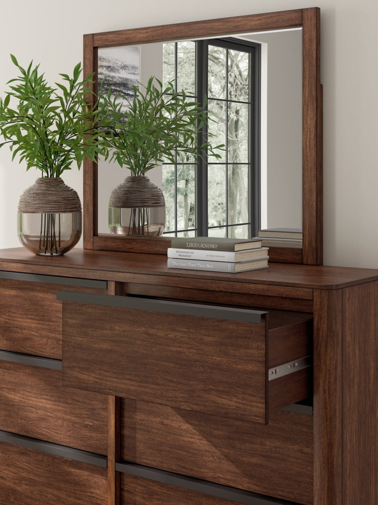 Dilenno Bed, Dresser, Mirror, Chest & Nightstand, Bedroom Set