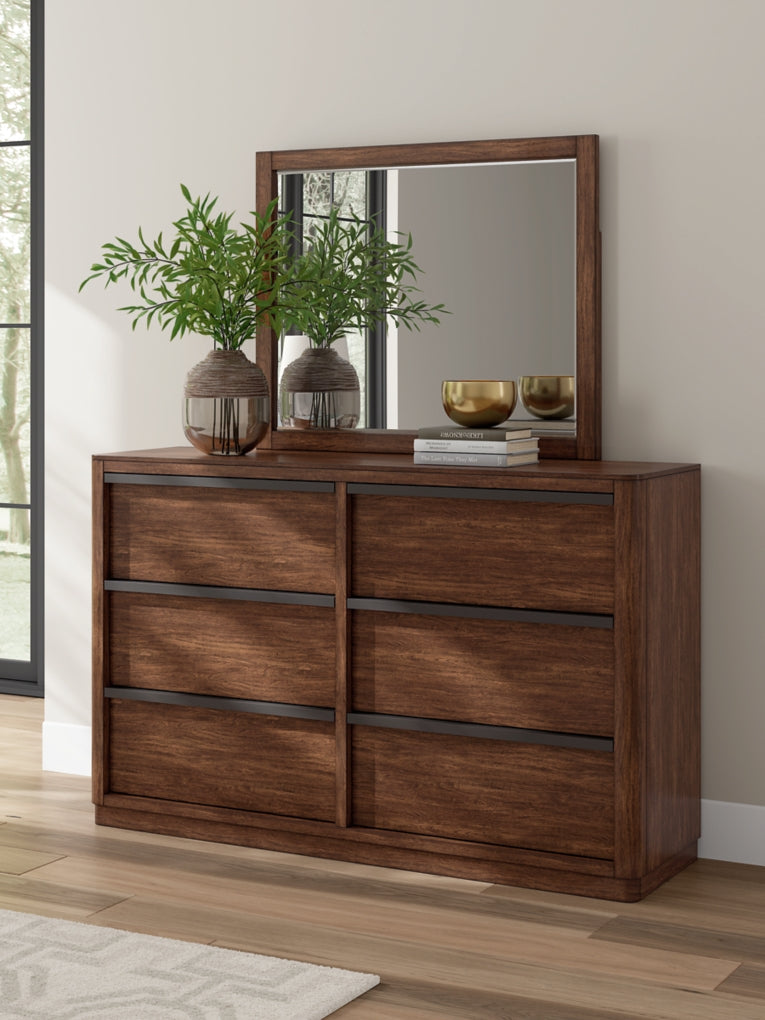 Dilenno Bed, Dresser, Mirror, Chest & Nightstand, Bedroom Set