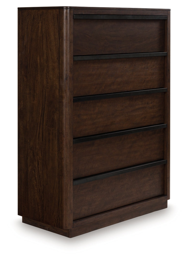 Dilenno Bed, Dresser, Mirror, Chest & Nightstand, Bedroom Set