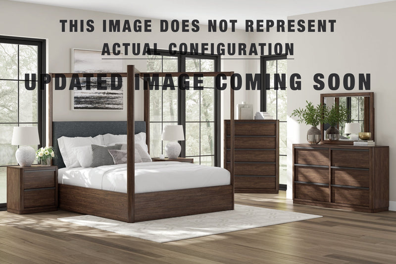Dilenno Bed, Dresser, Mirror, Chest & Nightstand, Bedroom Set