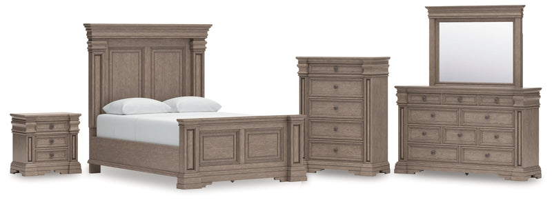 Blairhurst Panel Bed, Dresser, Mirror, Chest & Nightstand, Bedroom Set