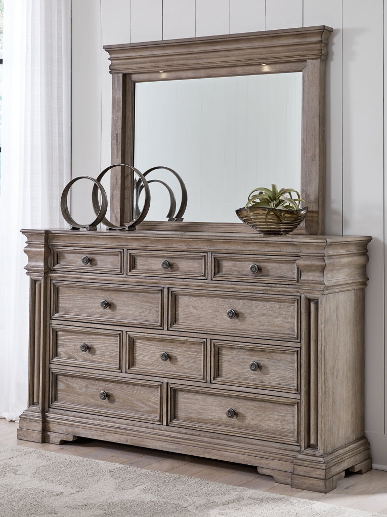 Blairhurst Panel Bed, Dresser, Mirror, Chest & Nightstand, Bedroom Set