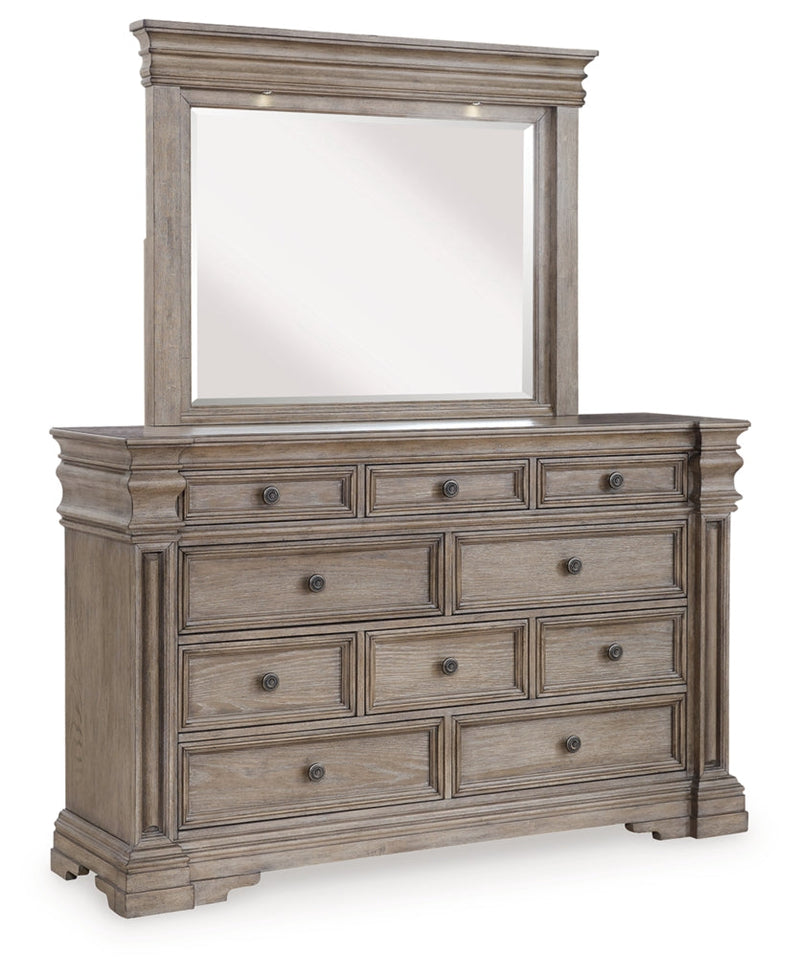 Blairhurst Panel Bed, Dresser, Mirror, Chest & Nightstand, Bedroom Set