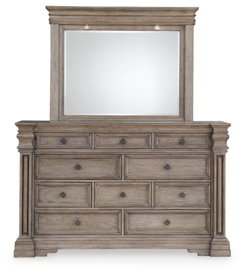 Blairhurst Panel Bed, Dresser, Mirror, Chest & Nightstand, Bedroom Set