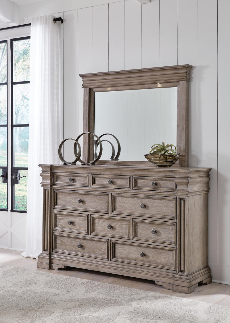 Blairhurst Panel Bed, Dresser, Mirror, Chest & Nightstand, Bedroom Set
