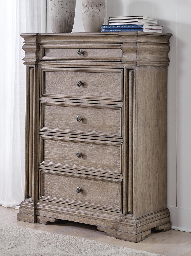 Blairhurst Panel Bed, Dresser, Mirror, Chest & Nightstand, Bedroom Set