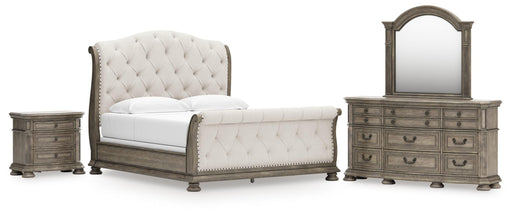 Ardenfield Bedroom Sets King Dresser, Mirror and Nightstand
