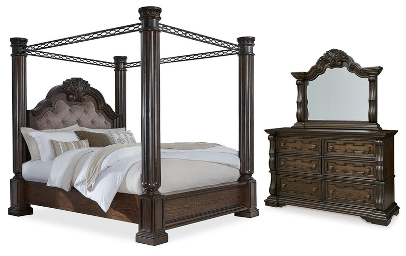 Maylee Bed, Dresser, Mirror, Chest & Nightstand, Bedroom Set