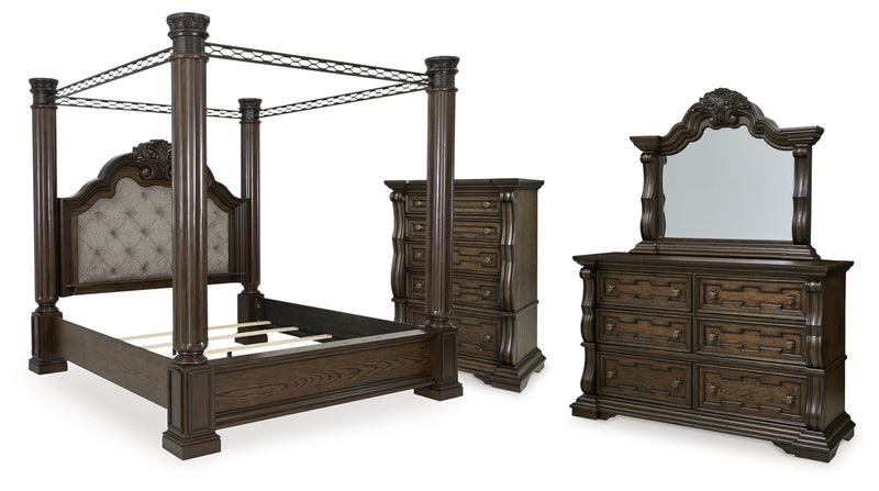 Maylee Bed, Dresser, Mirror, Chest & Nightstand, Bedroom Set