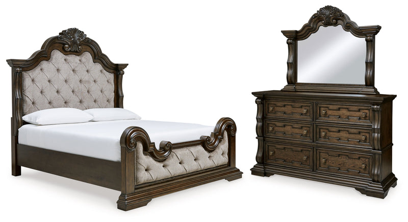 Maylee Bed, Dresser, Mirror, Chest & Nightstand, Bedroom Set