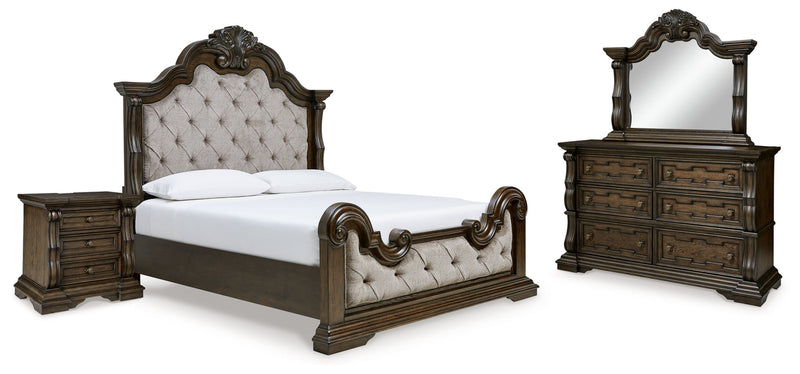 Maylee Bed, Dresser, Mirror, Chest & Nightstand, Bedroom Set