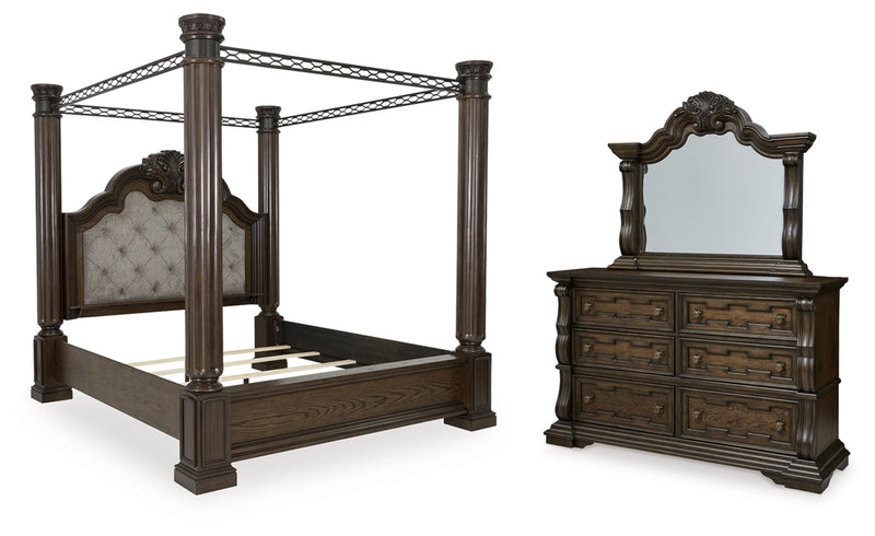 Maylee Bed, Dresser, Mirror, Chest & Nightstand, Bedroom Set
