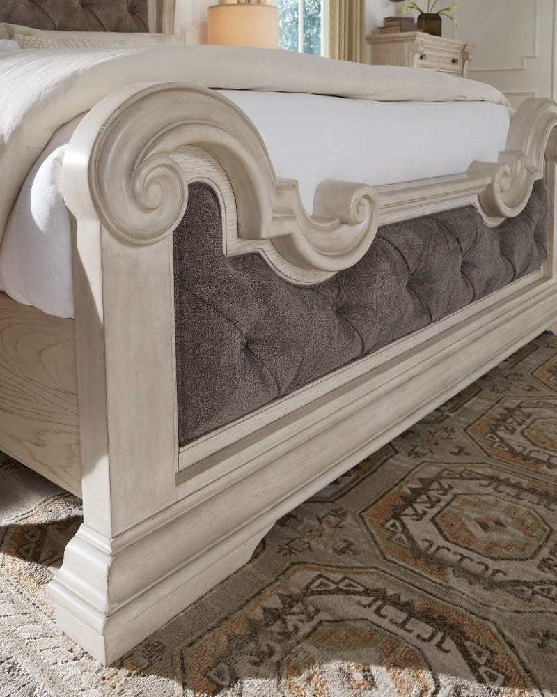 Andonhall Upholstered Panel Bed