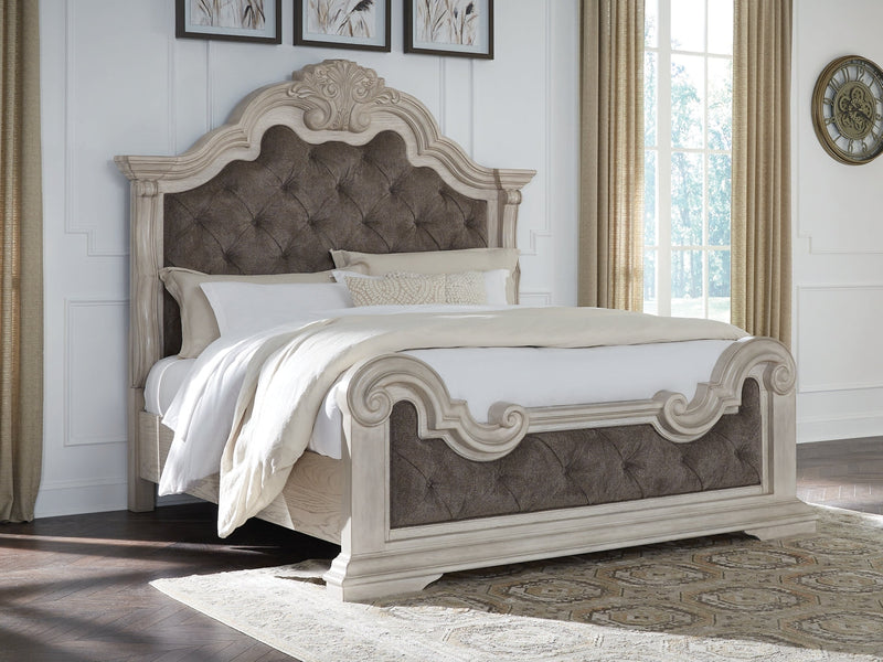Andonhall Upholstered Panel Bed