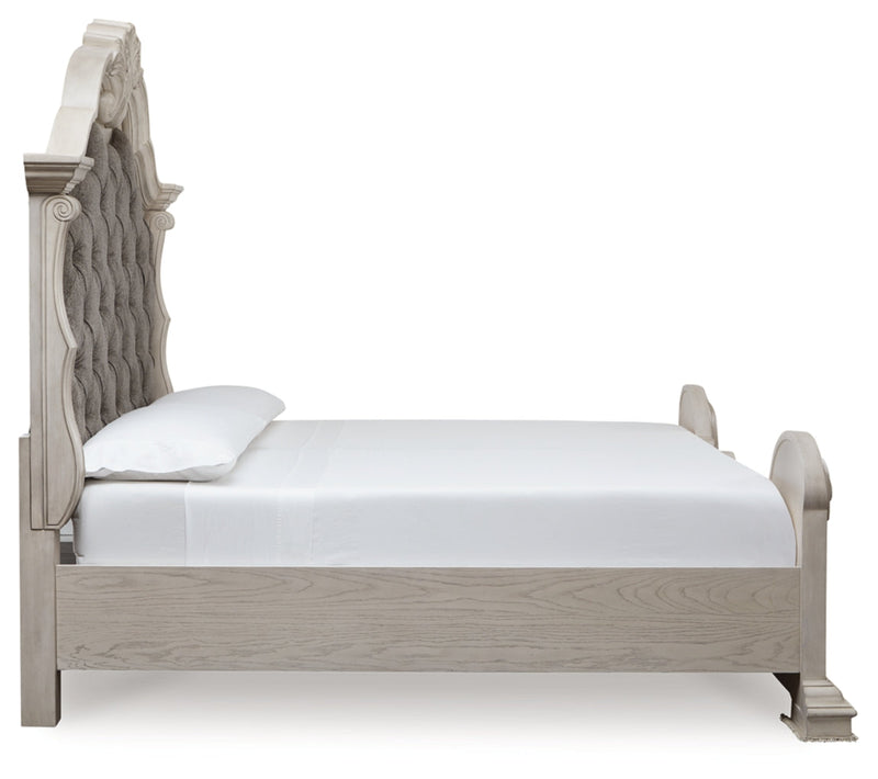 Andonhall Upholstered Panel Bed