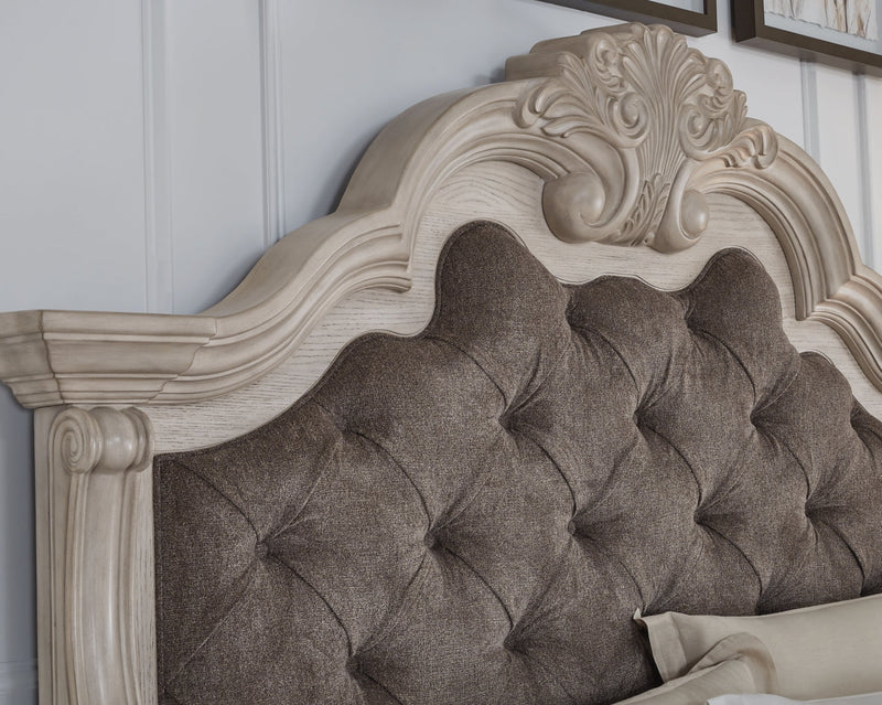 Andonhall Upholstered Panel Bed