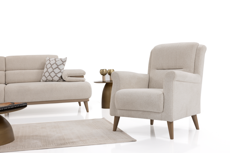 Ensemble de salon BORNEO avec canapés et fauteuils