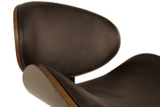 Bellatier Tall Upholstered Swivel Barstool