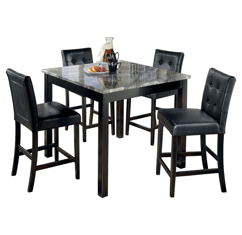 Maysville Square Counter Table Set by Ashley Furniture
