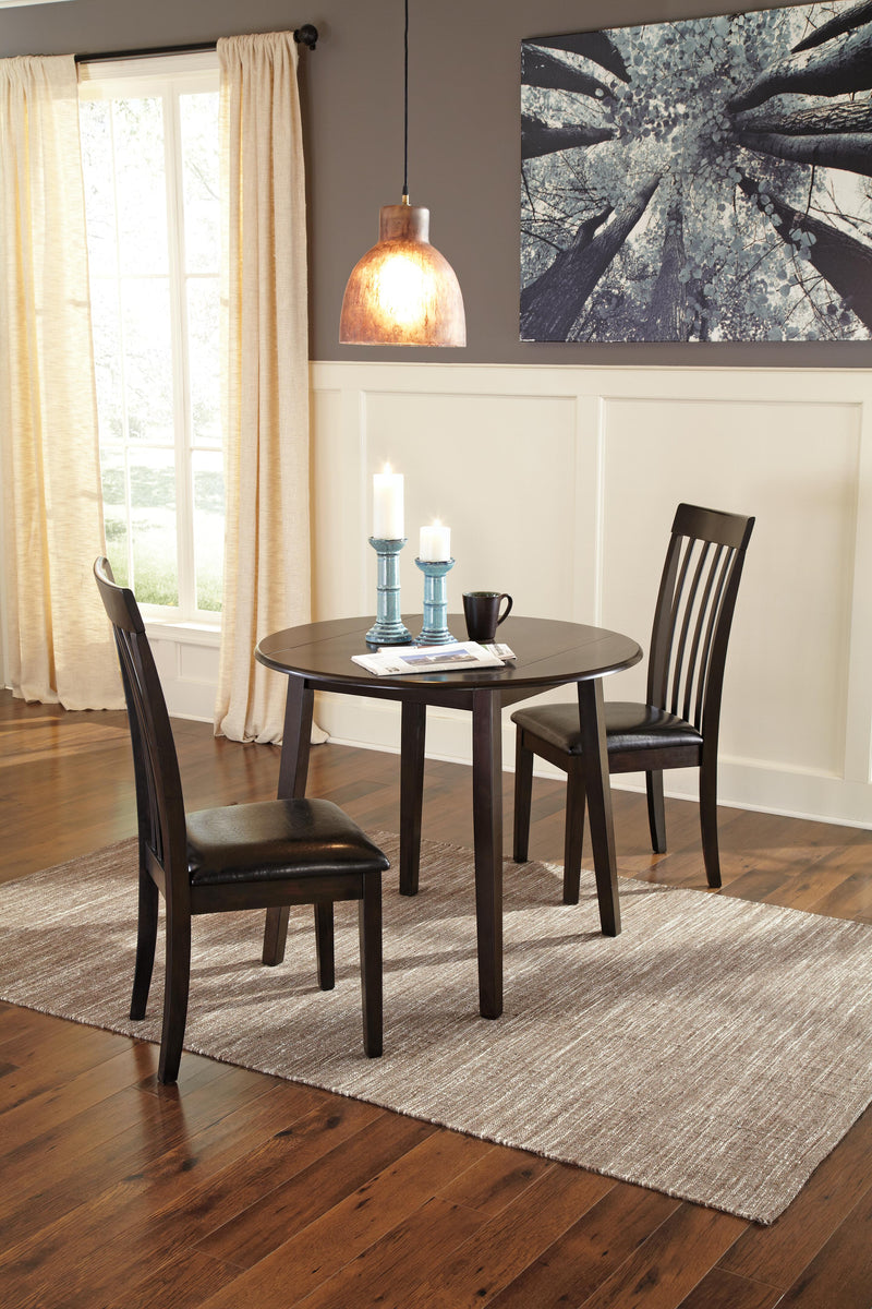 Hammis Round Dining Room Drop Leaf Table