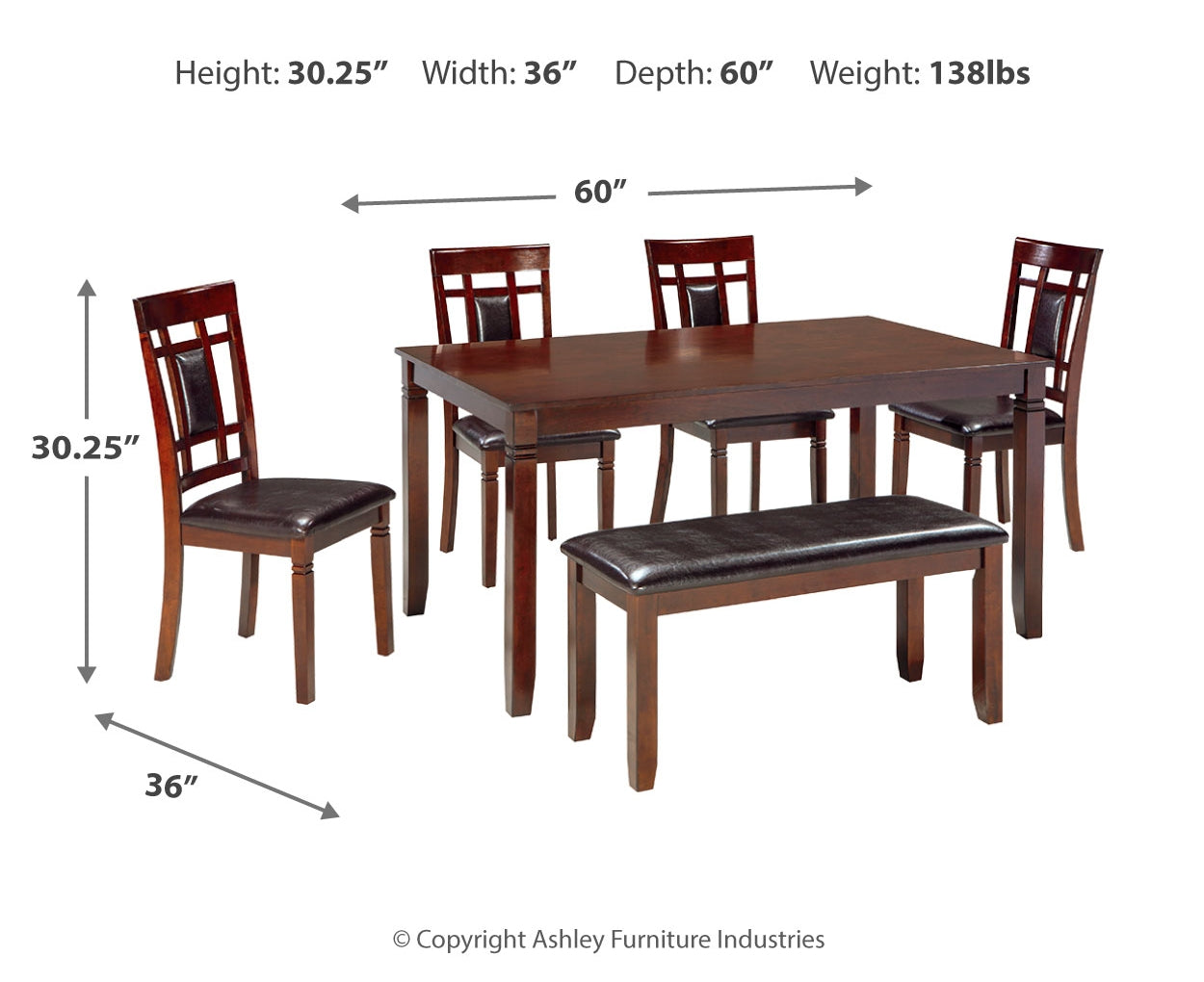 Bennox Dining Room Table Set by Ashley Furniture