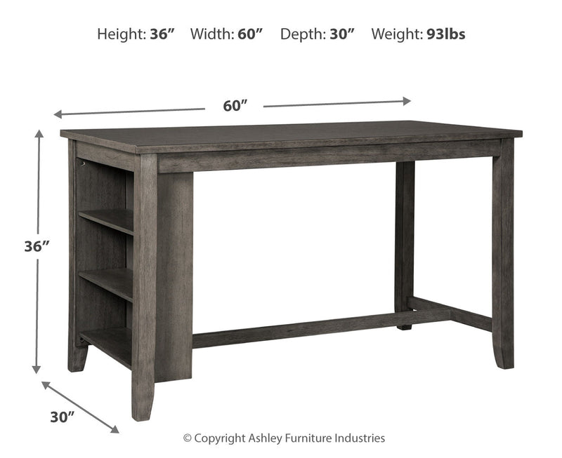Caitbrook Dining Set (Up to 4 Barstools)