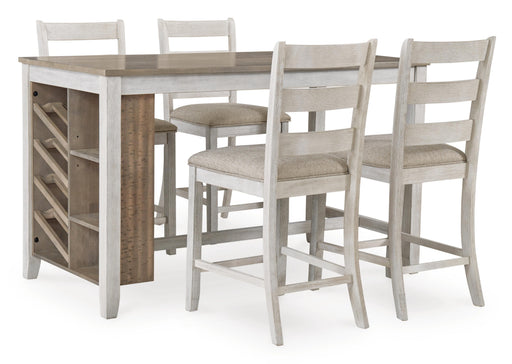 Skempton Counter Height Dining Table and 4 Barstools Default Title