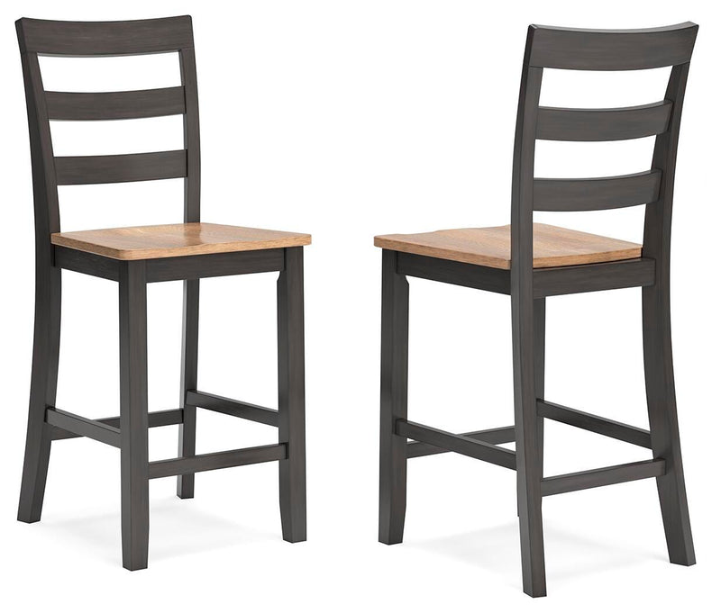 Gesthaven Bar Stools Natural Brown