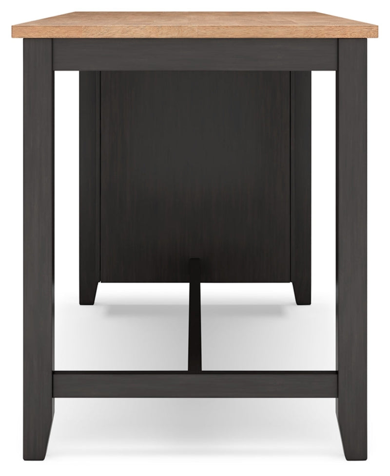 Gesthaven Dining Set (Up to 4 Barstools)