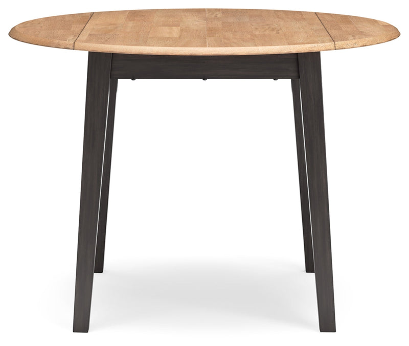Gesthaven Round Dining Room Drop Leaf Table