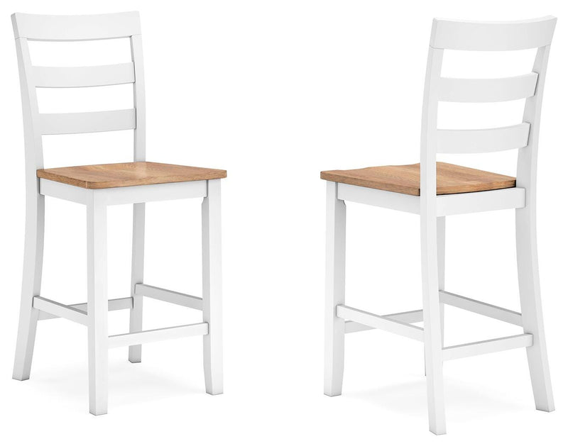 Gesthaven Bar Stools Natural White