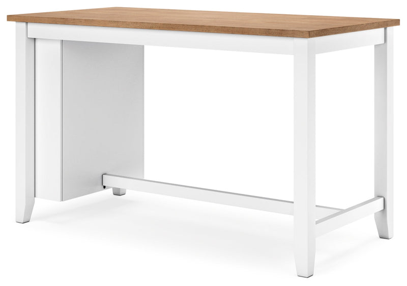 Gesthaven Dining Set (Up to 4 Barstools)