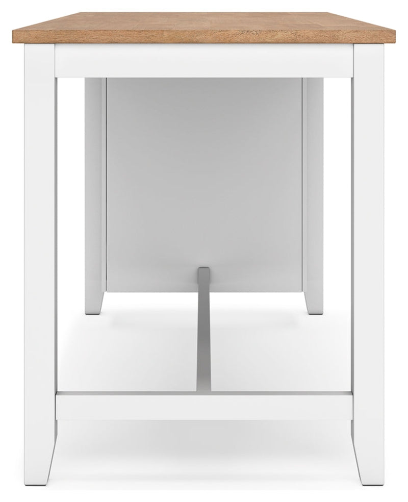 Gesthaven Dining Set (Up to 4 Barstools)