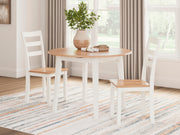 Gesthaven Dining Set (Up to 4 Barstools)