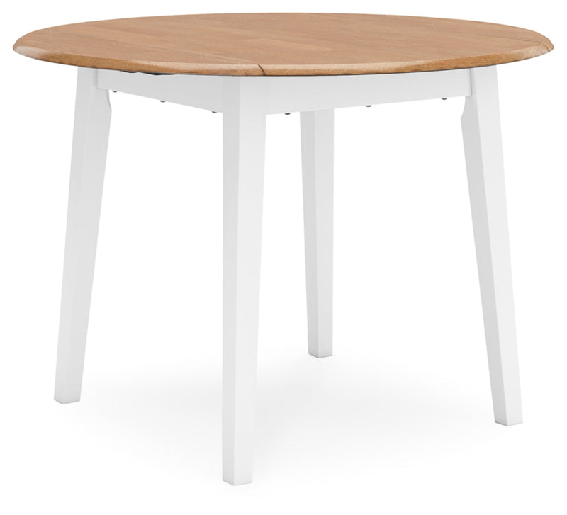 Gesthaven Round Dining Room Drop Leaf Table