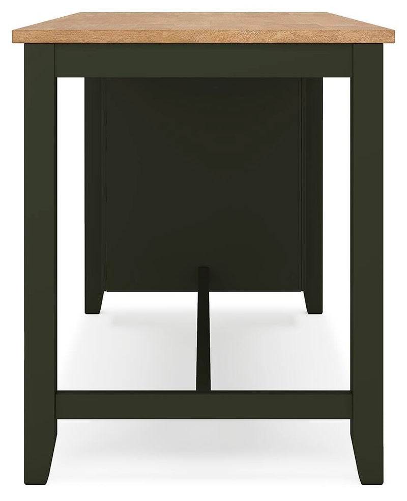 Gesthaven Dining Set (Up to 4 Barstools)