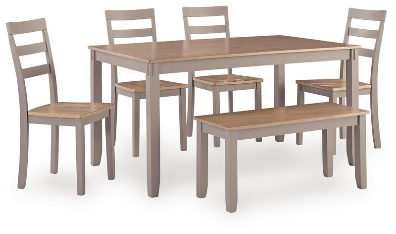 Harperfeld Dining Sets Dining Room Table Set (6 CN)