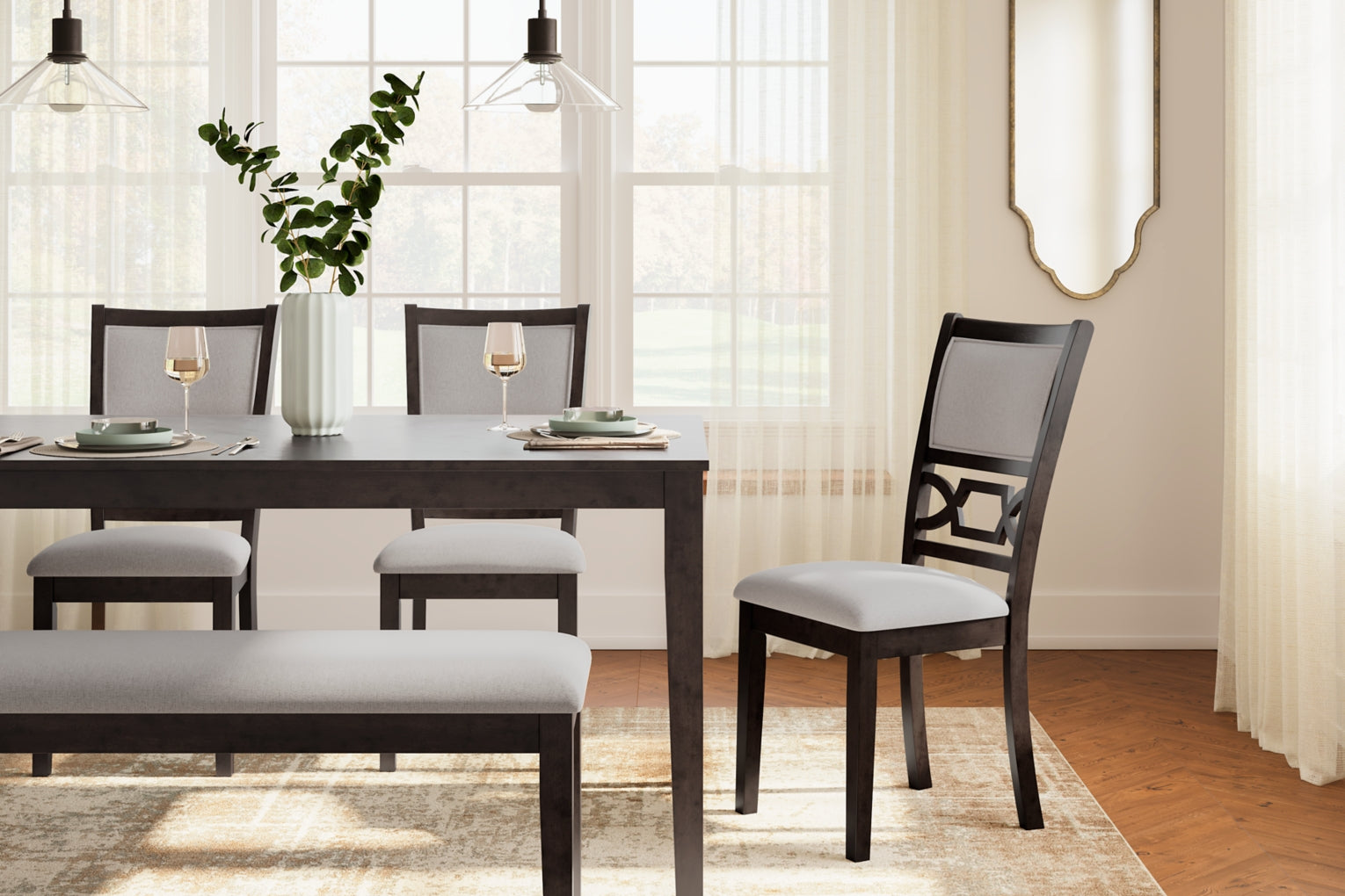 Langwest Dining Room Table Set